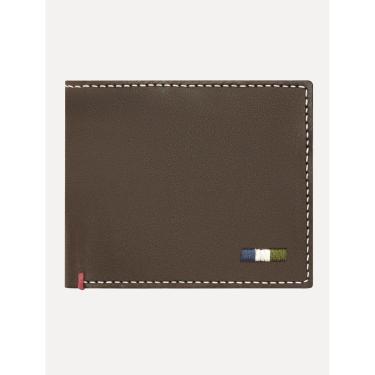 Imagem de Carteira Reserva Masculina Couro Parma Marrom Escuro-Masculino