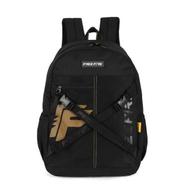 Imagem de Mochila de Costas Média Juvenil Free Fire com Chaveiro-Masculino