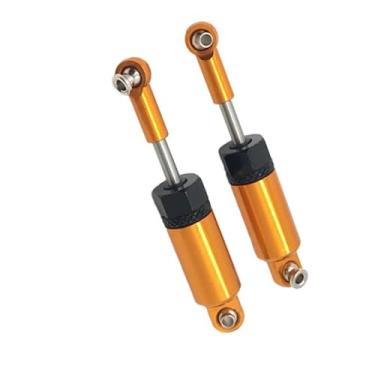 Imagem de Compatível com Wltoys A949 1/18 com controle remoto para carro, amortecedores, amortecedores, acessórios de substituição, amortecedor de carro RC (amarelo)