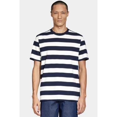 Imagem de Camiseta Aramis Listrada Manga Curta Marinho-Masculino