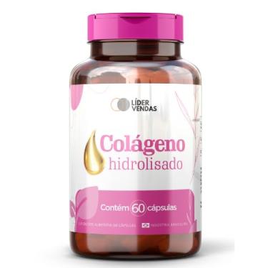 Imagem de Colágeno Hidrolisado 1000mg (1g) - 60 Cápsulas - Suplemento de Alta Absorção para Pele, Cabelos e Unhas - Firmeza e Elasticidade - Proteína Pura com Aminoácidos Essenciais - Sem Glúten