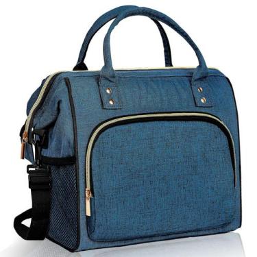 Imagem de Bolsa Térmica IDEATECH Grande Aislada para Hombres y Mujeres Azul