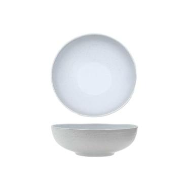 Imagem de Tigela de sopa grande esmaltada em forno de cerâmica utensílios de mesa requintados para uso doméstico - tigela de sopa de piscina rasa de 22 cm.