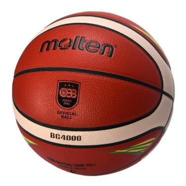 Imagem de Bola de Basquete Molten BG4000 CBB Oficial T6 Basketball FIBA Approved-Unissex