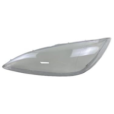 Imagem de Compatível com toyota camry 2002 2003 2004 lente do farol concha de vidro tampa do farol dianteiro do carro lâmpada transparente abajur(Left)