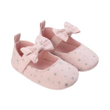 Imagem de Sapatos Casuais De Pelúcia Para Bebês Recém-Nascidos Com Laço, Confort