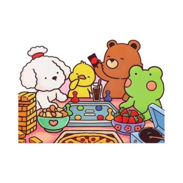 Imagem de Livro De Colorir De Halloween Para Adultos E Adolescentes COZY FRIENDS