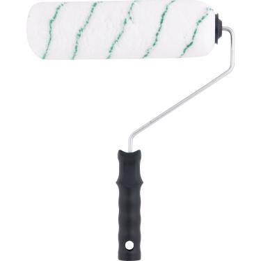 Imagem de Rolo Para Pintura Microfibra 23cm Antirrespingo Com Suporte