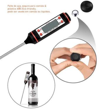 Imagem de Termômetro Culinário Cozinha Espeto Dia Dos Namorados Nº35