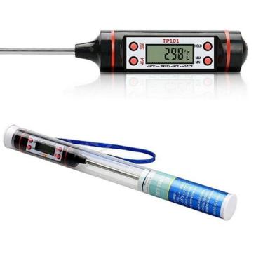 Imagem de Termômetro Culinário Cozinha Espeto Dia Dos Namorados Nº56