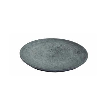 Imagem de Kit 5 Pratos Raso Redondo Pedra Sabão Sobremesa E Bolos 18Cm