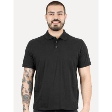 Imagem de Polo Ellus Masculina Piquet Classic Easa Chumbo-Masculino