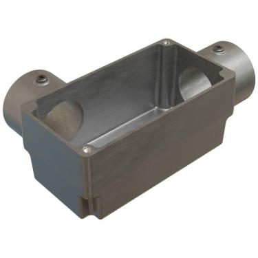 Imagem de Caixa de Derivação Fixa Conduletzel Sem Pintura Tipo Ll de 1 Sem Tampa E012050046 Wetzel Caixa D