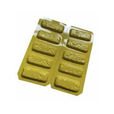 Imagem de Forma Tijolinho Aparente - 10 Peças de 17x6cm - no-brand