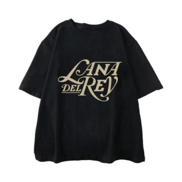 Imagem de Camiseta Feminina Vintage Lana Del Rey Ultraviolence Hip Hop Streetwea