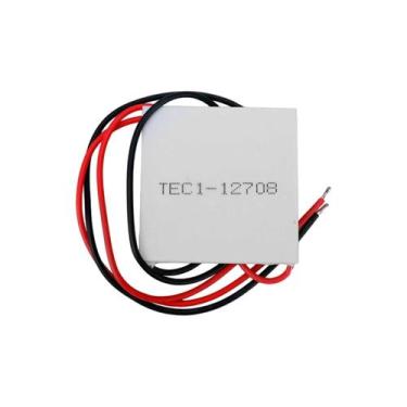 Imagem de Pastilha Termoelétrica Peltier Tec1-12708 40X40Mm 15,5V 72W - Chipsce