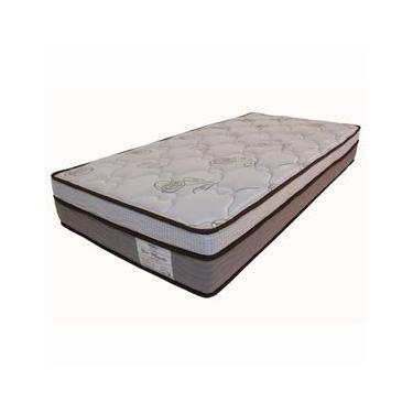 Imagem de Colchão Solteiro Ortobom New Magestic com Ortopillow e Molas Ensacadas 27x88x188 cm - Marrom/Cinza