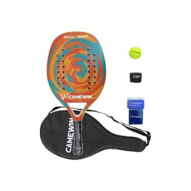 Imagem de Raquete de tênis de praia Kaiwei 4006 Carbon Fiber Professional - J-On