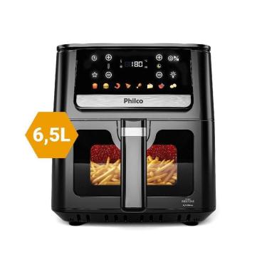 Imagem de Air Fryer Philco 6,5L Visor Glass e Redstone 1700W PAF65A - 110V