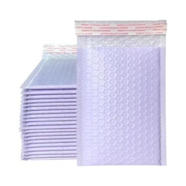 Imagem de Envelopes Bolha Autoadesivos Rosa 100 Unidades Para Livros, Revistas E