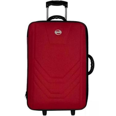 Imagem de Mala de Viagem Grande 28kg com 2 alças e 2 rodinhas Village, Vermelho