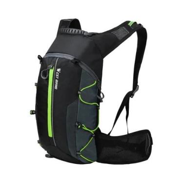 Imagem de Mochila Impermeável Refletiva Ultraleve De 10L Para Motocicleta E Bici