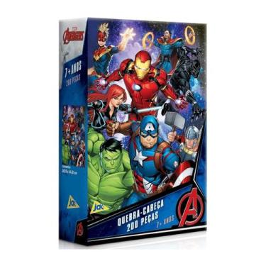 Imagem de Quebra-Cabeça 200 peças - Os Vingadores - Toyster