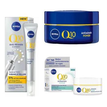 Imagem de Nivea Q10 Expert Kit Face Creme Dia/Noite/Olhos Pele Oleosa