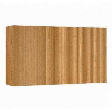 Imagem de Armário de Cozinha Madeira Aéreo 3 portas e Prateleiras Dakota Valdemóveis Cinamomo