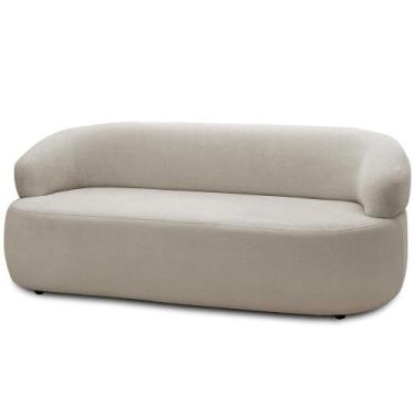 Imagem de Sofá 2 Lugares Orgânico Sala de Estar Living 140cm Carmen F04 Bouclê B