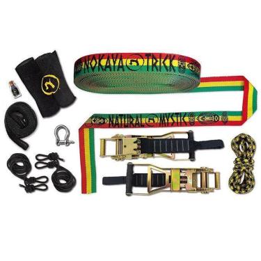 Imagem de Kit Mystic 25m Pro Trickline C/ 2un. Ergo - Nokaya Slackline-Unissex
