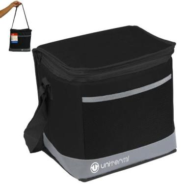 Imagem de Bolsa Térmica Fitness Com Alça 16L Soft Cooler Sacola Térmica Praia Pe
