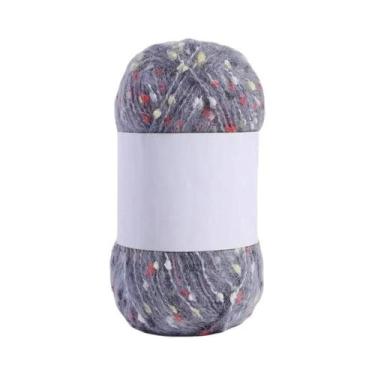 Imagem de Fio De Feijão Colorido 50g Para Tricô DIY, Material Para Cachecol, Cha