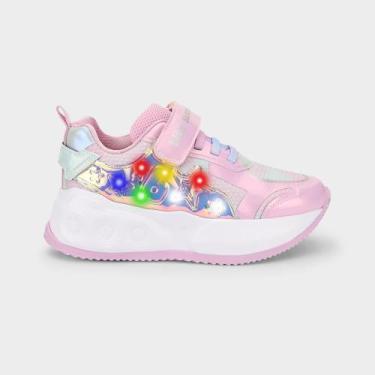 Imagem de Tênis Infantil de Rodinhas Bibi Skatenis Light 2.0 Rosa, 31