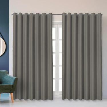 Imagem de Cortina Blackout Corta Luz 3,00m x 2,80m Tecido Encorpado Liso Elegant