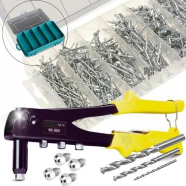 Imagem de Rebitadeira 300 Rebites 4 Bicos Estojo 3 Brocas. 4 - Congratulations S