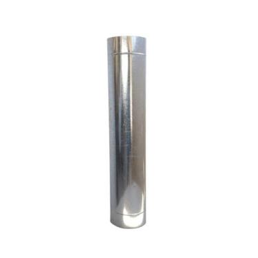 Imagem de Duto 5 P/ Chaminé De Fornos Churrasqueiras, Galvanizado 2 M - INOX LAU
