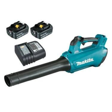 Imagem de Soprador De Folhas 18V DUB184 Com 2 Baterias 5Ah Makita Cplt