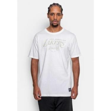Imagem de Camiseta NBA Script Lakers Masculino-Masculino
