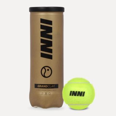 Imagem de Bola de Tênis Inni Grand Clay Pro - Tubo com 3 Bolas-Unissex