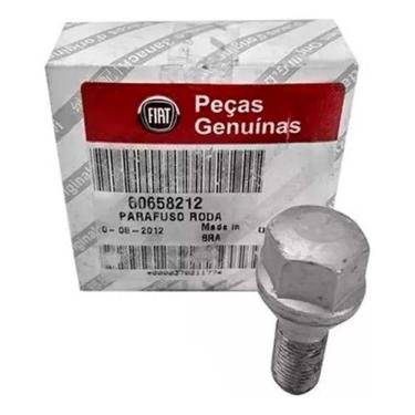 Imagem de Kit 4 Parafusos Da Roda Liga Leve Original Fiat 60658212