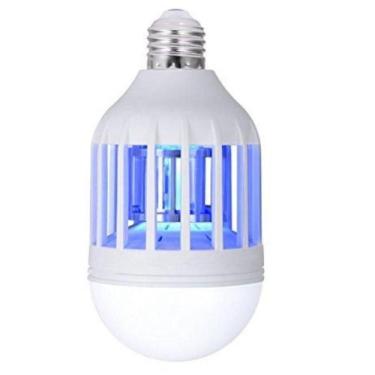 Imagem de Lâmpada Led 12w com Luz Mata Inseto Mosquito Pernilongo Led Bivolt - K
