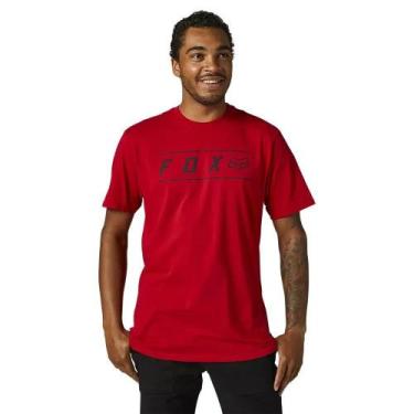 Imagem de Camiseta Fox Pinnacle SS Premium, M, Vermelho