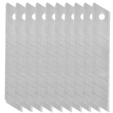 Imagem de Lâmina para estilete 18 mm com 10 peças - BOM-5922 - Bomvink