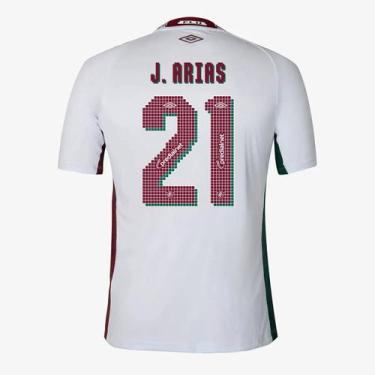 Imagem de Camisa Umbro Fluminense II 2025 21 J. Arias, EG