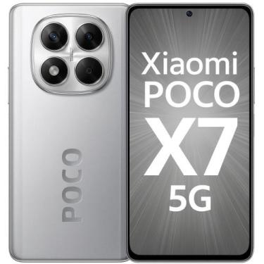 Imagem de Smartphone Xiaomi POCO X7, 256GB, 8GB RAM, Android 14, Câmera 64MP, Te