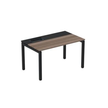 Imagem de Escrivaninha Mesa Escritório Plataforma para 1 Pessoa com Caixa de Tom