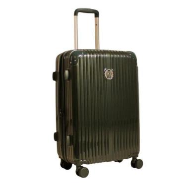 Imagem de Mala De Viagem Média 23 Kg leve rodas duplas 360 Abs+PC unika -, Verde