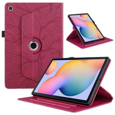 Imagem de Capa para tablet TIPOYOROO Galaxy Tab S6 Lite 10,4" giratória 360