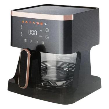 Imagem de Fritadeira Elétrica Airfryer Gourmet Family 1350w 6l Cor Preto - Homeg